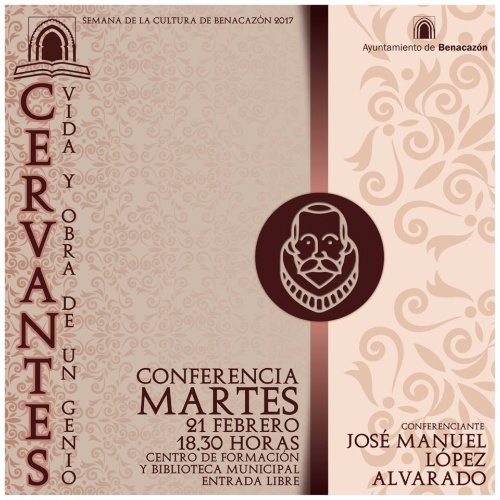 Cultura_Conferencia Cervantes, 21feb 18.30 h