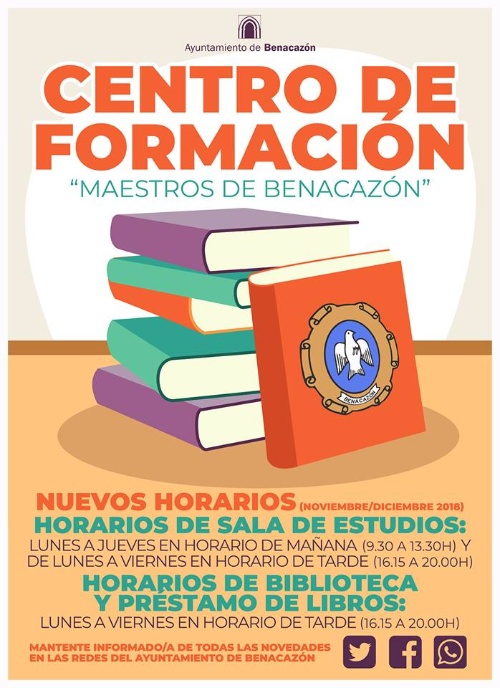 Cultura_Horario nuevo Biblioteca-sala estudios nov18