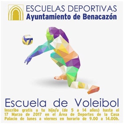 Deportes_Escuelas Deportivas, voleibol