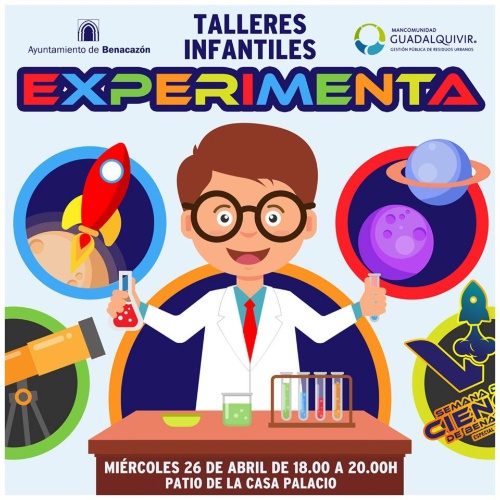 Juventud_Semama Ciencia 2017-Talleres Infantiles Experimenta