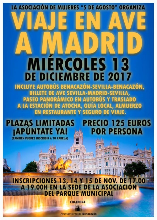 Mujer_Viaje Madrid AVE
