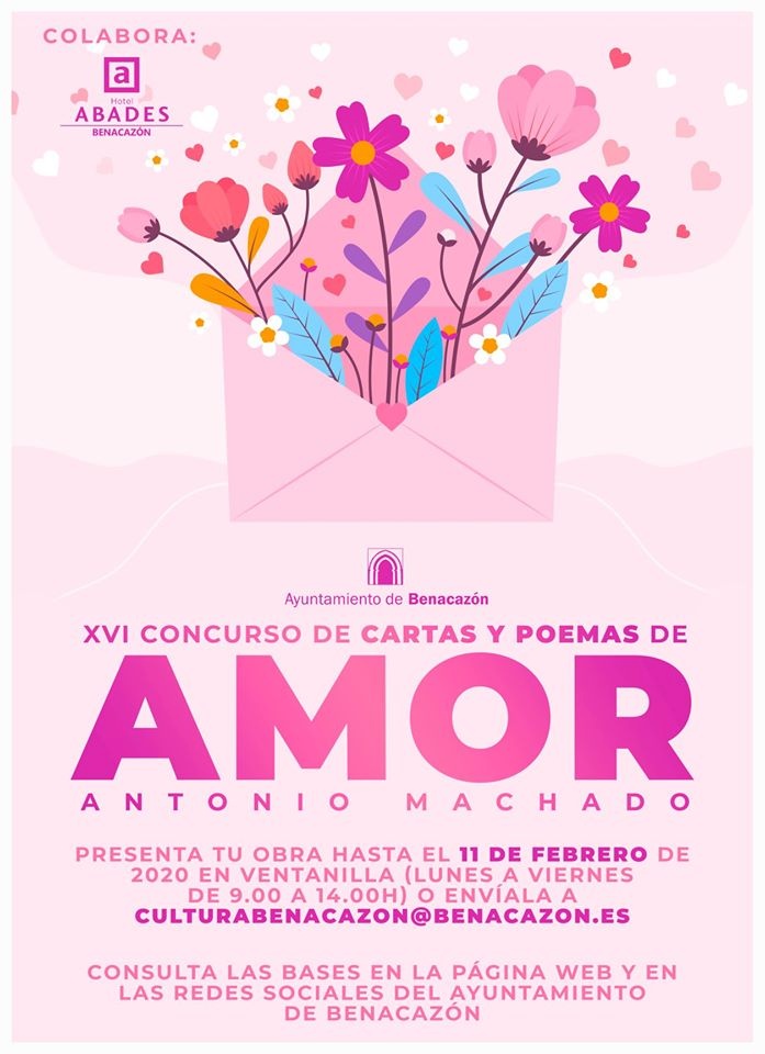 Cultura_Concurso Cartas y Poemas Amor. cartel