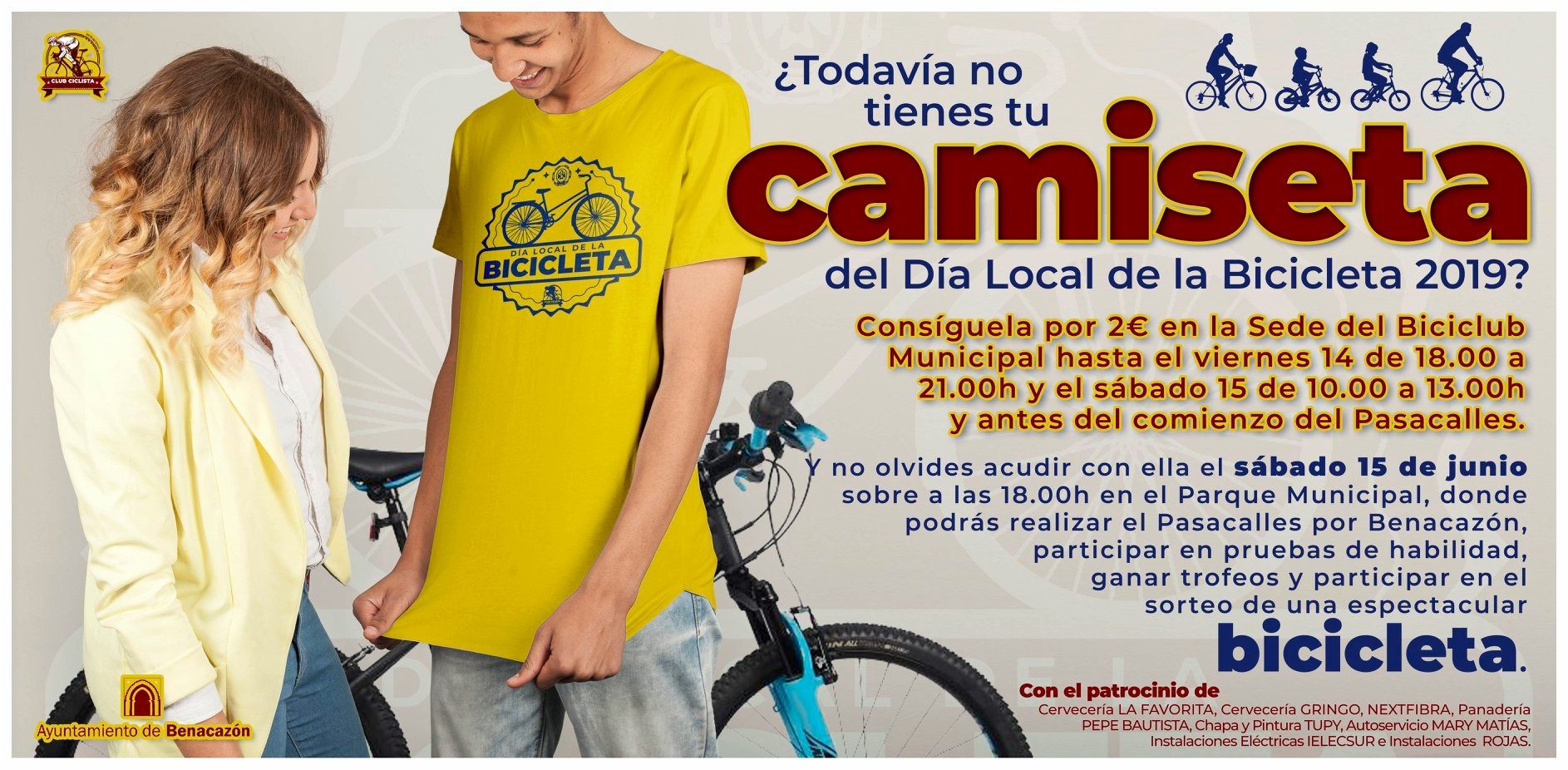 Deportes_Día Bici 2019 camiseta