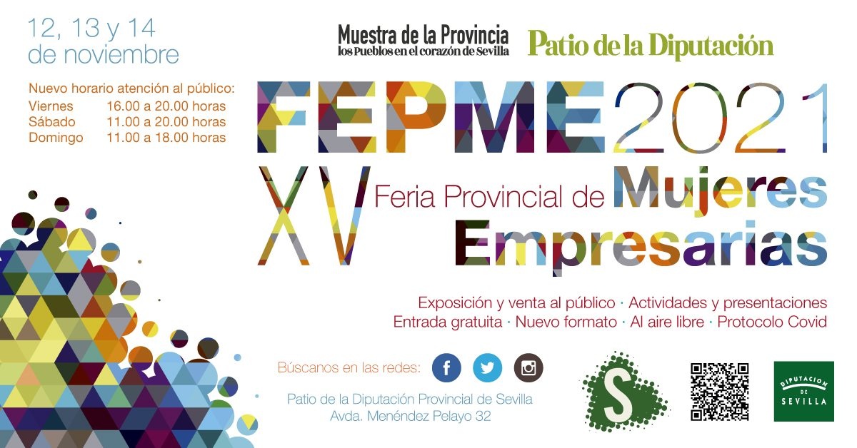 Diputación_Feria Mujeres Empresarias, 12 al 14nov