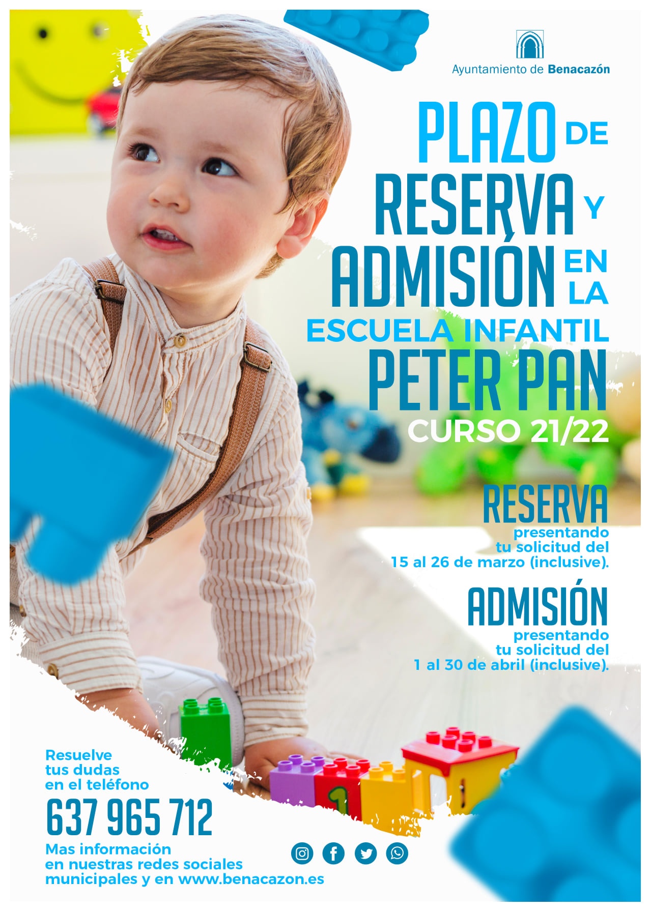Educación_Reserva Plazas Peter Pan