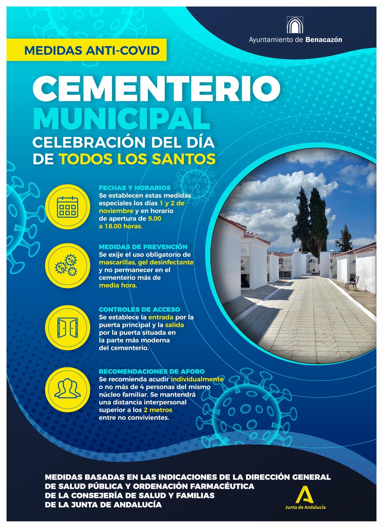Servicios_Cementerio, medidas anticovid