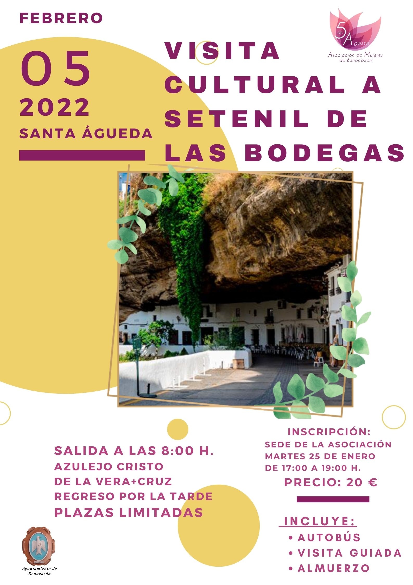 Visita SETENIL DE LAS BODEGAS_Asoc. Mujeres