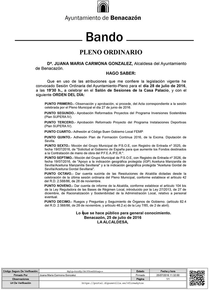 Alcaldía_Bando Pleno 28.07.16