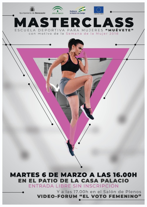 Asuntos Sociales_Masterclass Día Mujer 2018