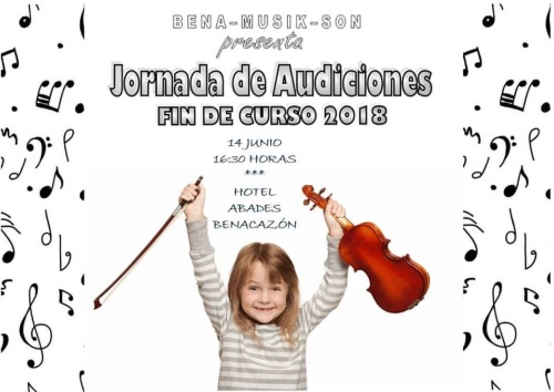 Cultura_Audición Fin Curso 2018 Bena-Musik-Son
