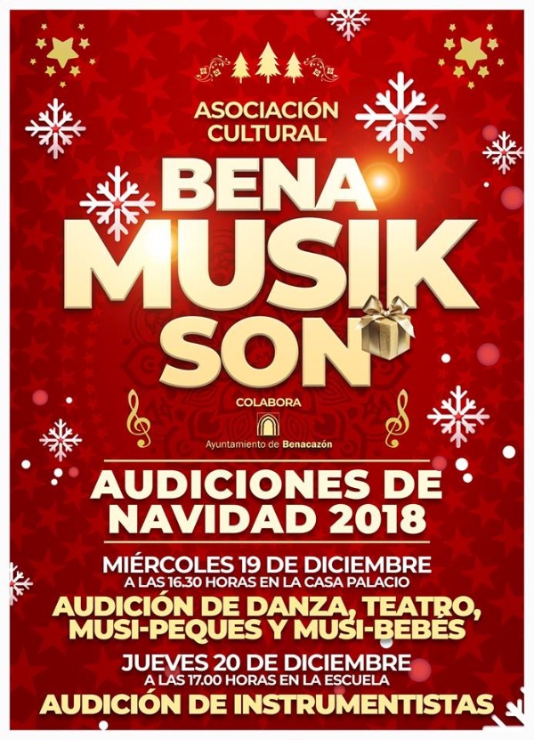 Cultura_Audición Navidad 2018 Bena Musik Son