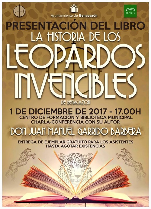 Cultura_Presentación Libro Hª Los Leopardos, 1dic