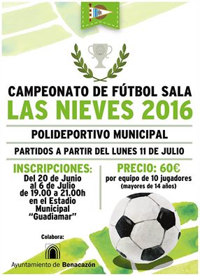 Deportes_Campeonato Fútbol-Sala Las Nieves2016