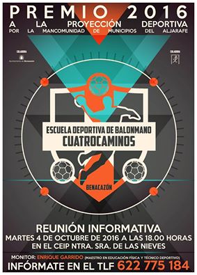 Deportes_Escuela Deportiva Balonmano, reunión 4oc16