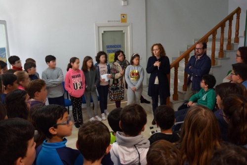 Educación_Visita Ayto. CEIP Nieves 1, marz17