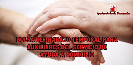 Empleo_Bolsa Auxiliar Ayuda Domicilio