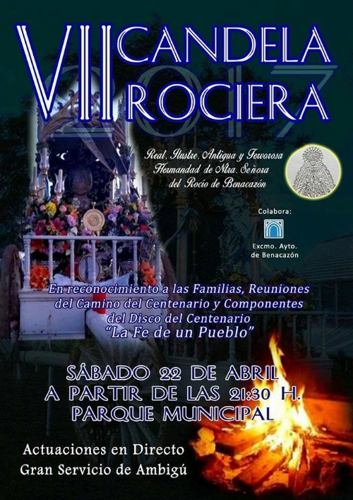 Hdad. Rocío_Candela Rociera 2017, 22abr