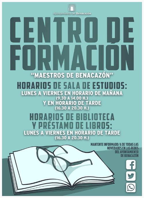 Horario Biblioteca-Centro Formac.