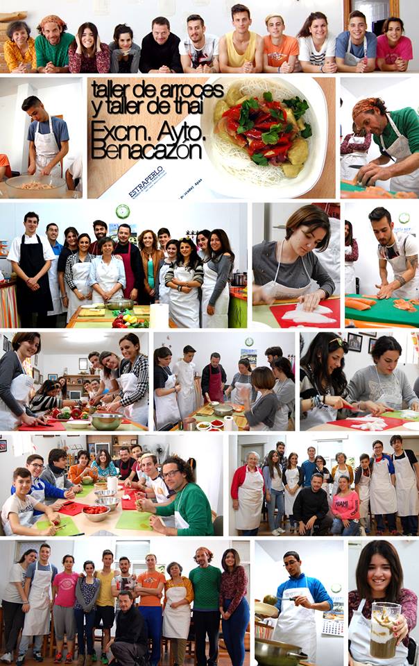 Juventud_Taller Gastronomía fin-collage fotos