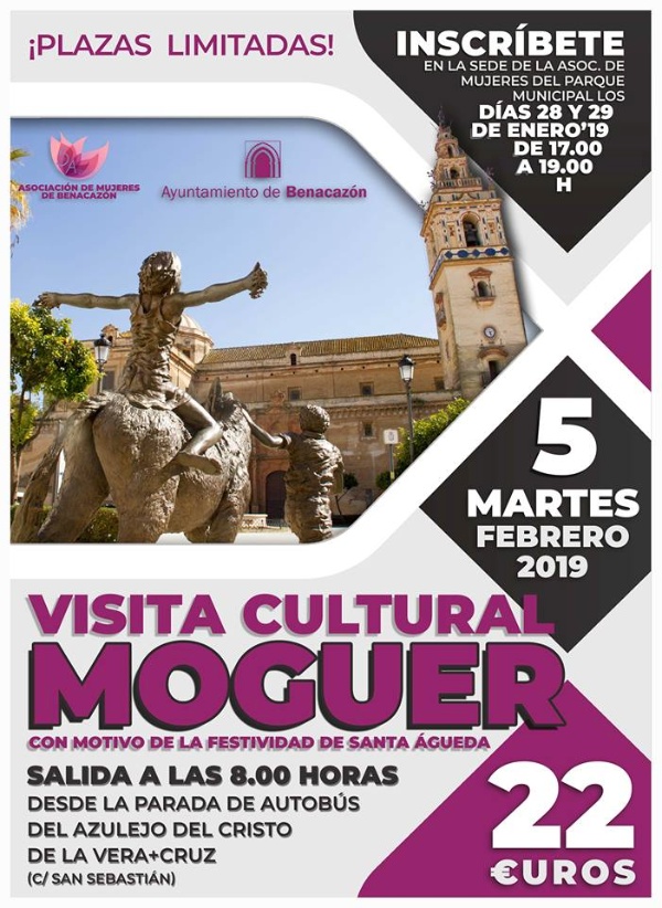 Mujer_Visita Moguer 5feb2019, Asociac. Mujeres