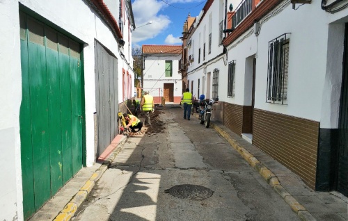 Obras_calle Párroco Ángel Pérez