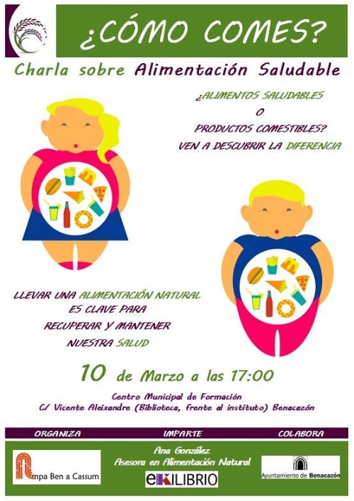 Salud_Charla Alimentación Saludable, 10mar
