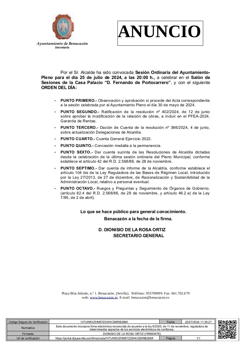 Anuncio_Pleno 25.07.2024