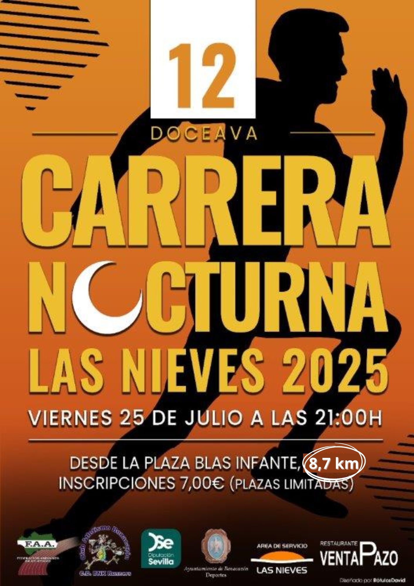 CARRERA ENTRENO NOCTURNA- dom 29 jun