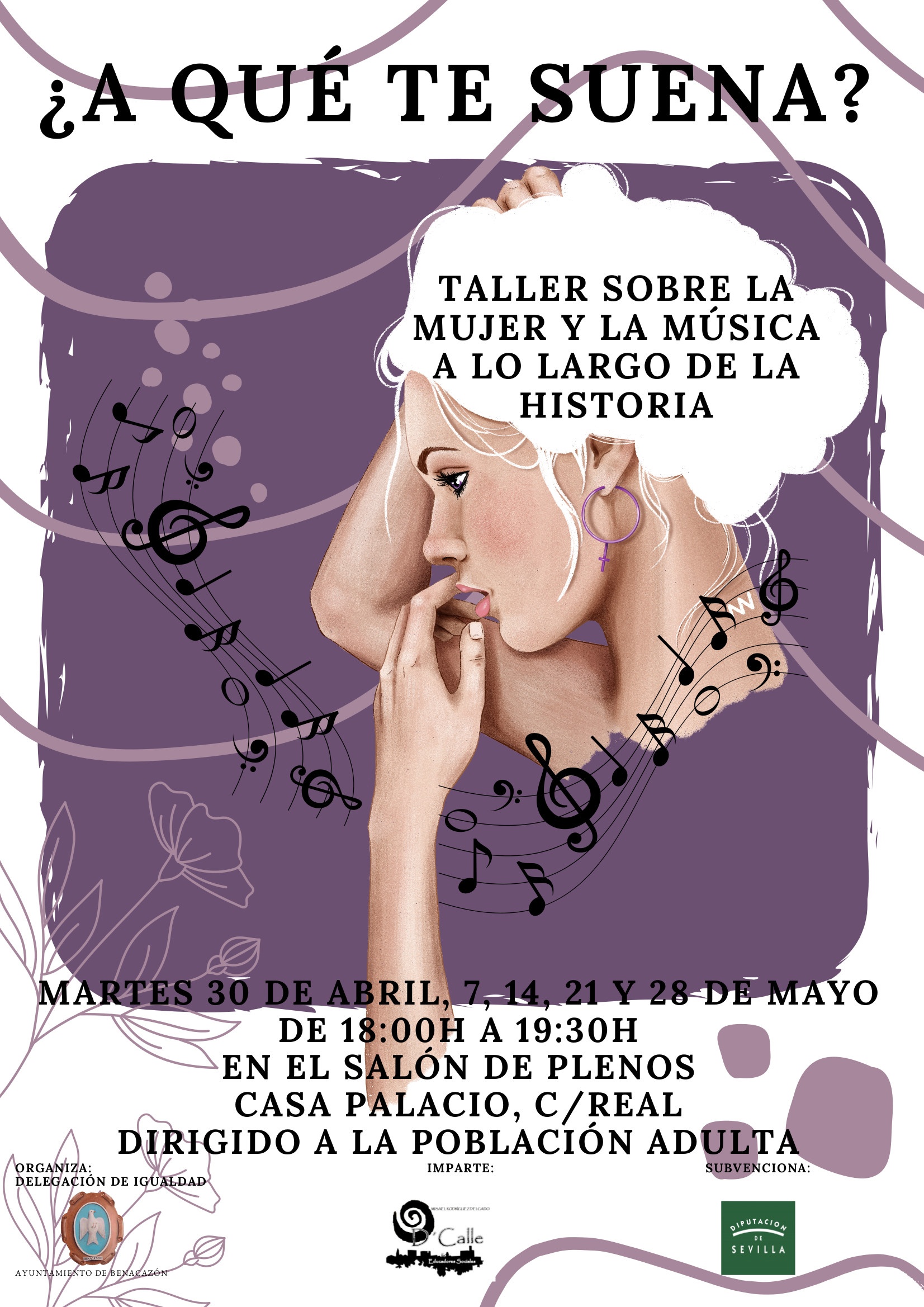 CARTEL A QUE TE SUENA BENACAZÓN_3