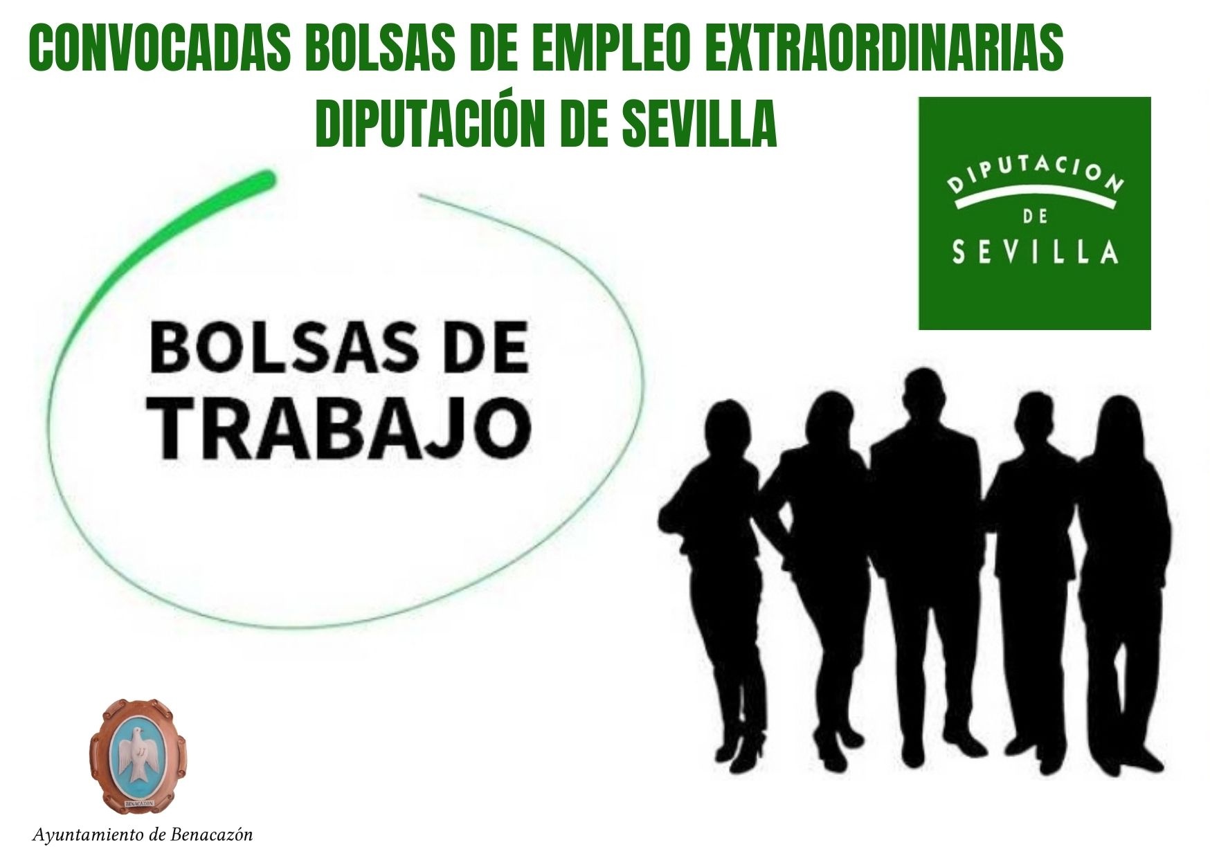 CARTEL BOLSAS DE EMPLEO EXTRAORDINARIAS DIPUTACIÓN DE SEVILLA