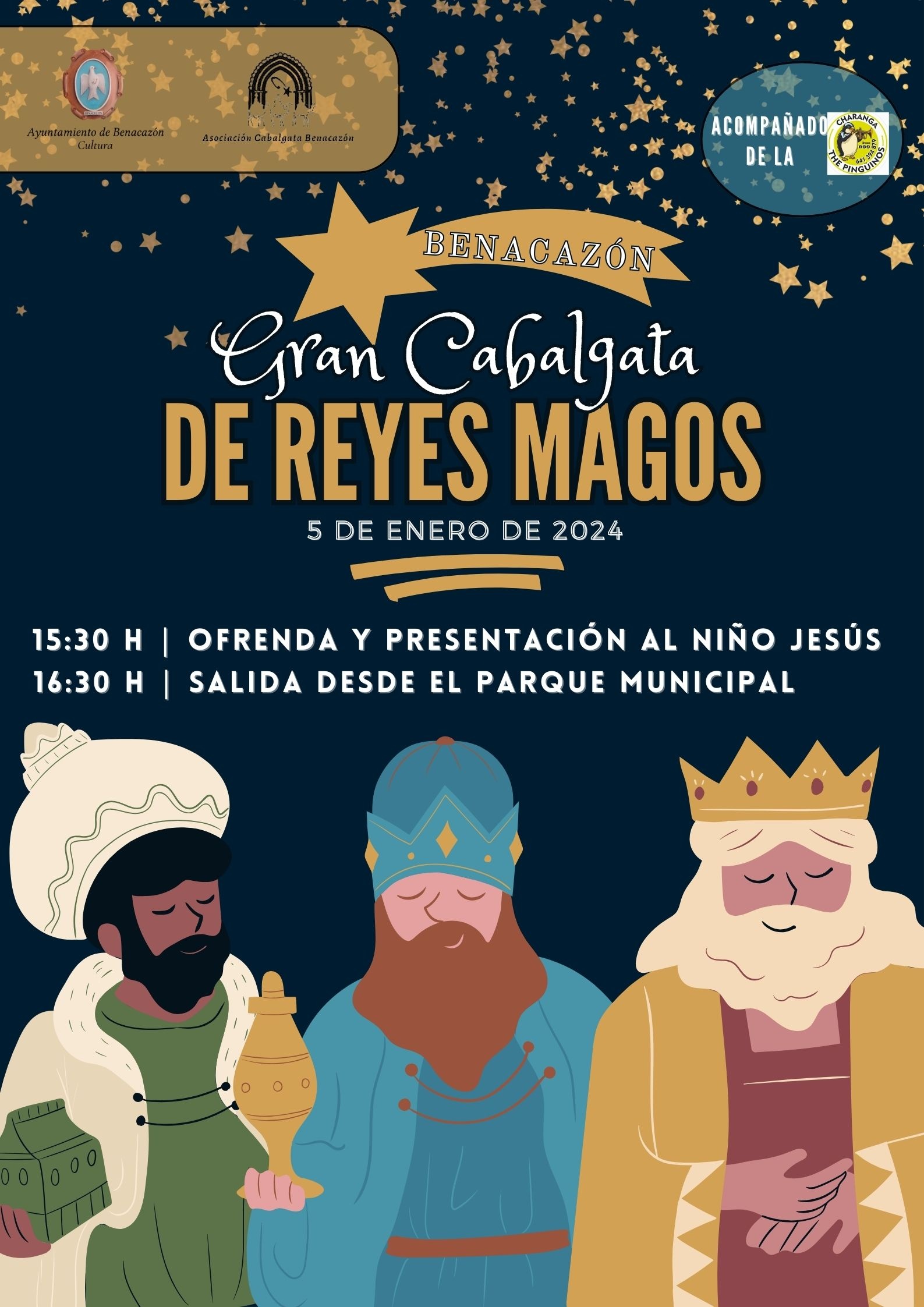 CARTEL Cabalgata Reyes Magos 2024