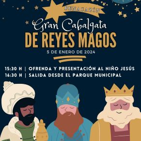 CARTEL Cabalgata Reyes Magos 2024