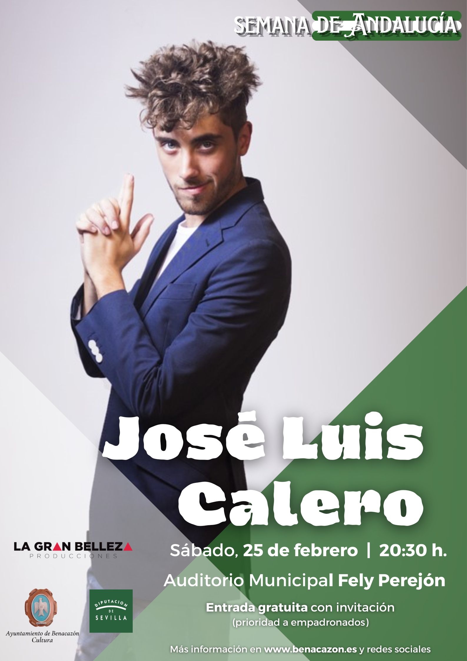 CARTEL HUMORISTA José Luis Calero