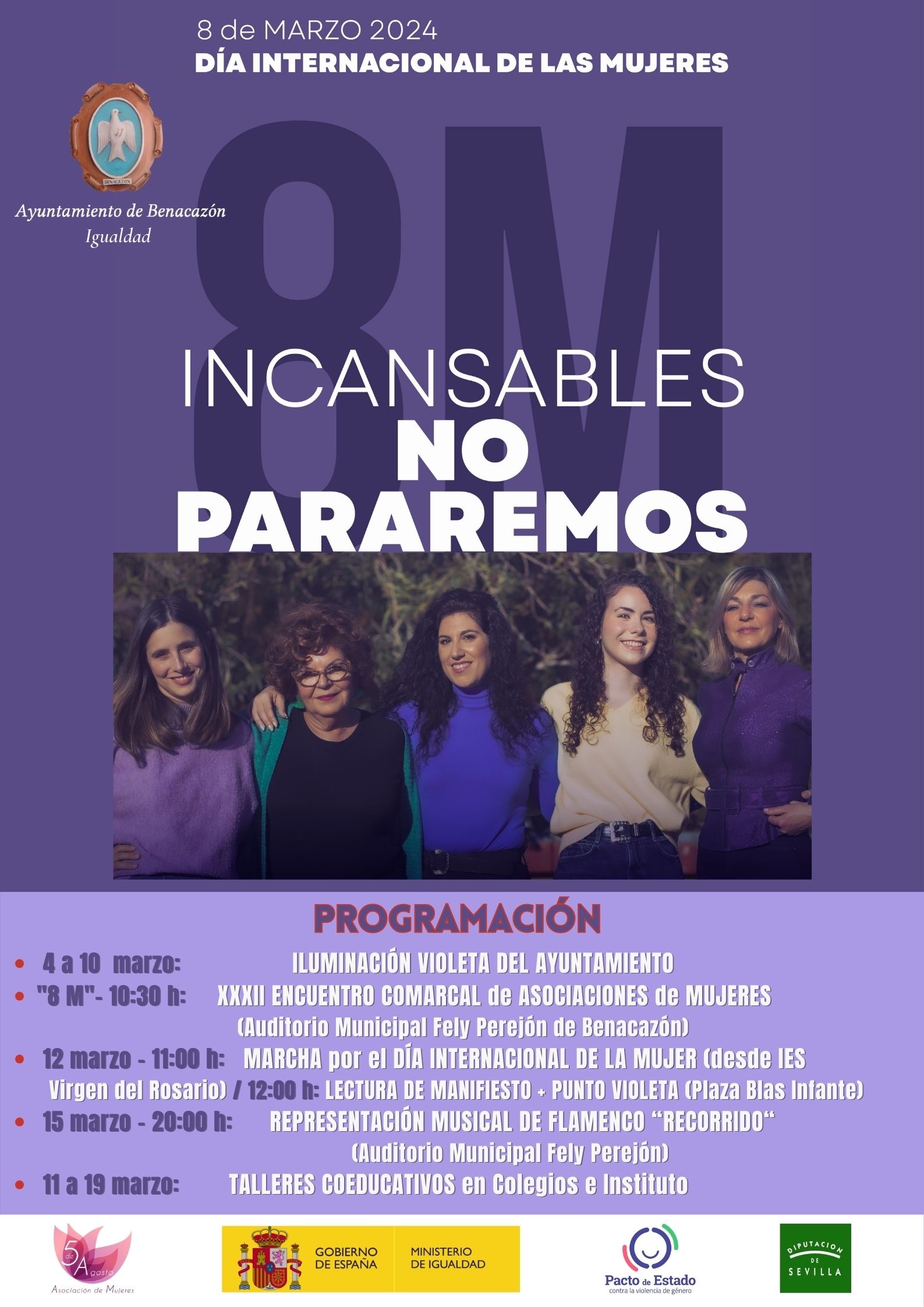 CARTEL PROGRAMACIÓN - Día Mujer 2024