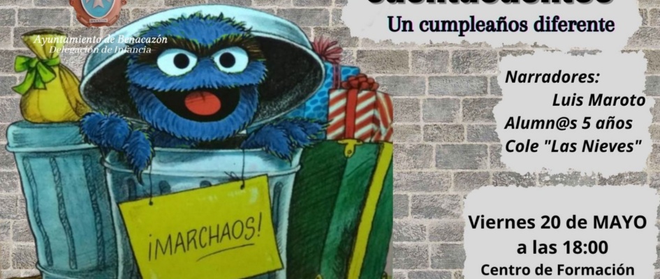 CARTEL cuento Un Cumpleaños diferente 20.05.22