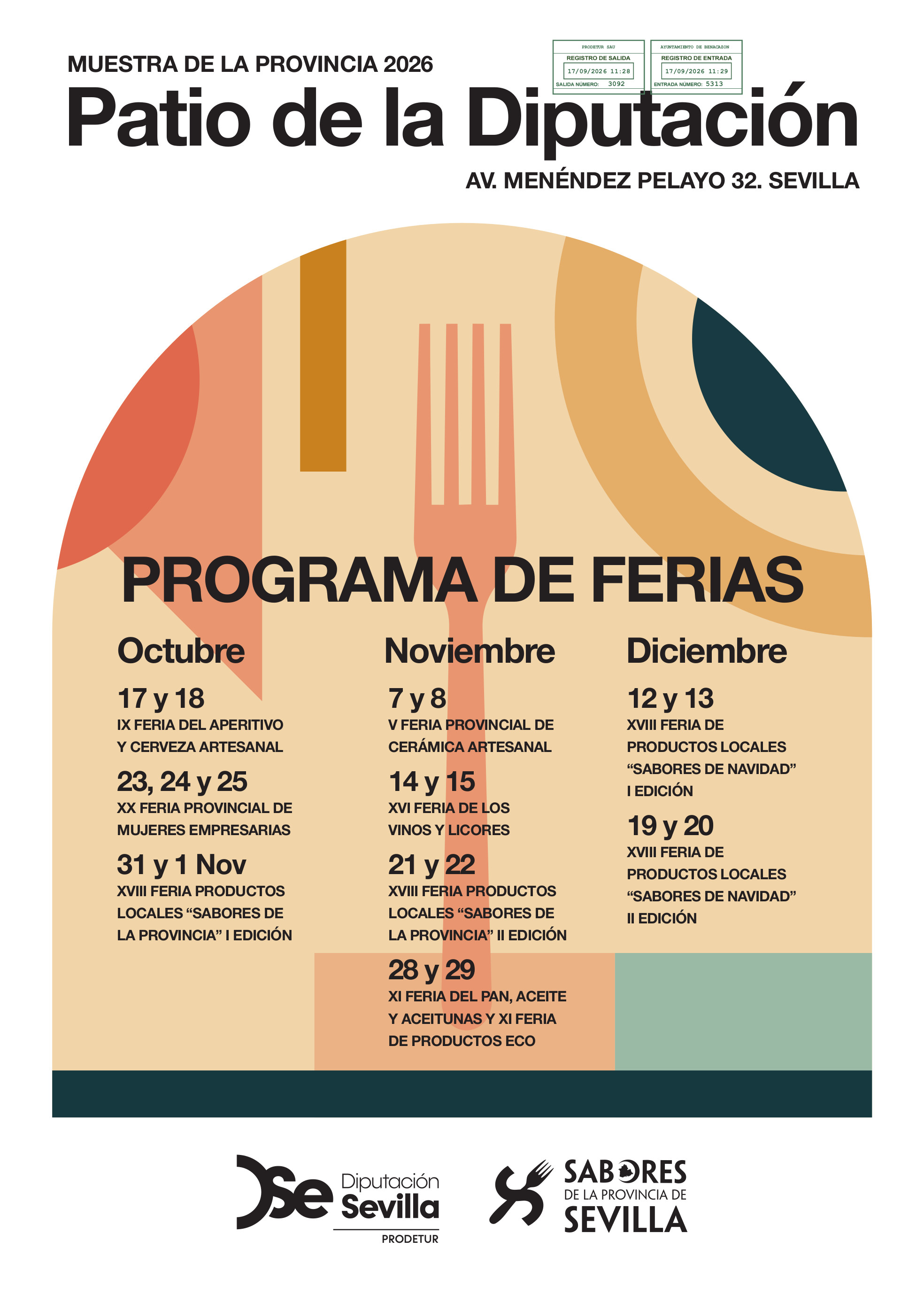 CARTEL_GENERICO CALENDARIO 2026-Ferias Diputación