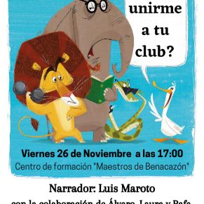 CUENTACUENTOS Puedo Unirme a Tu Club, Luis Maroto V.26.11