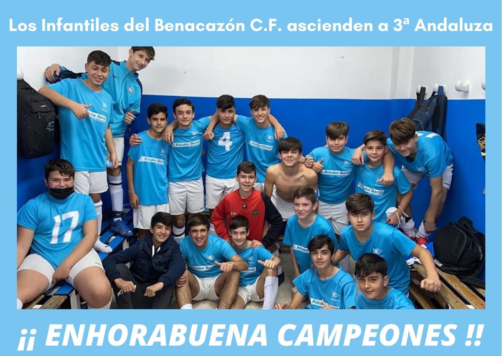 Cartel Benacazón C.F. Infantil ok