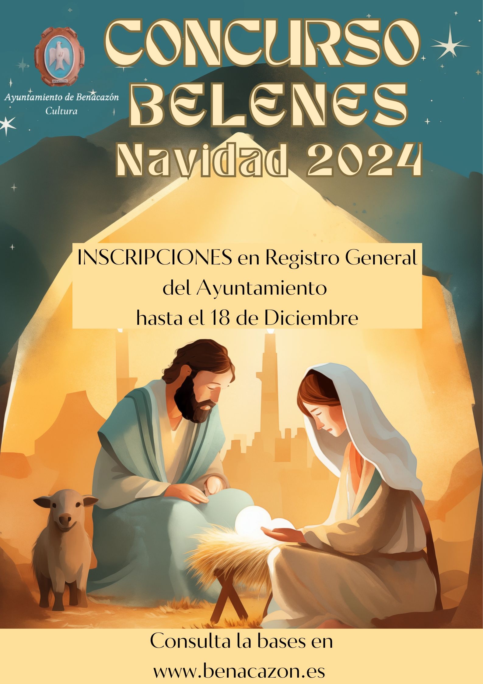 Cartel Concurso Belenes 2024