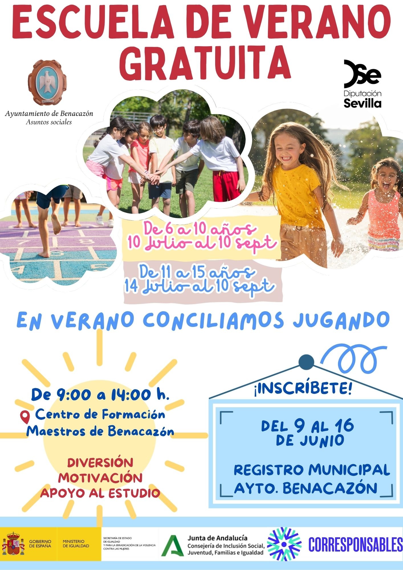 Cartel Escuela Verano 2025