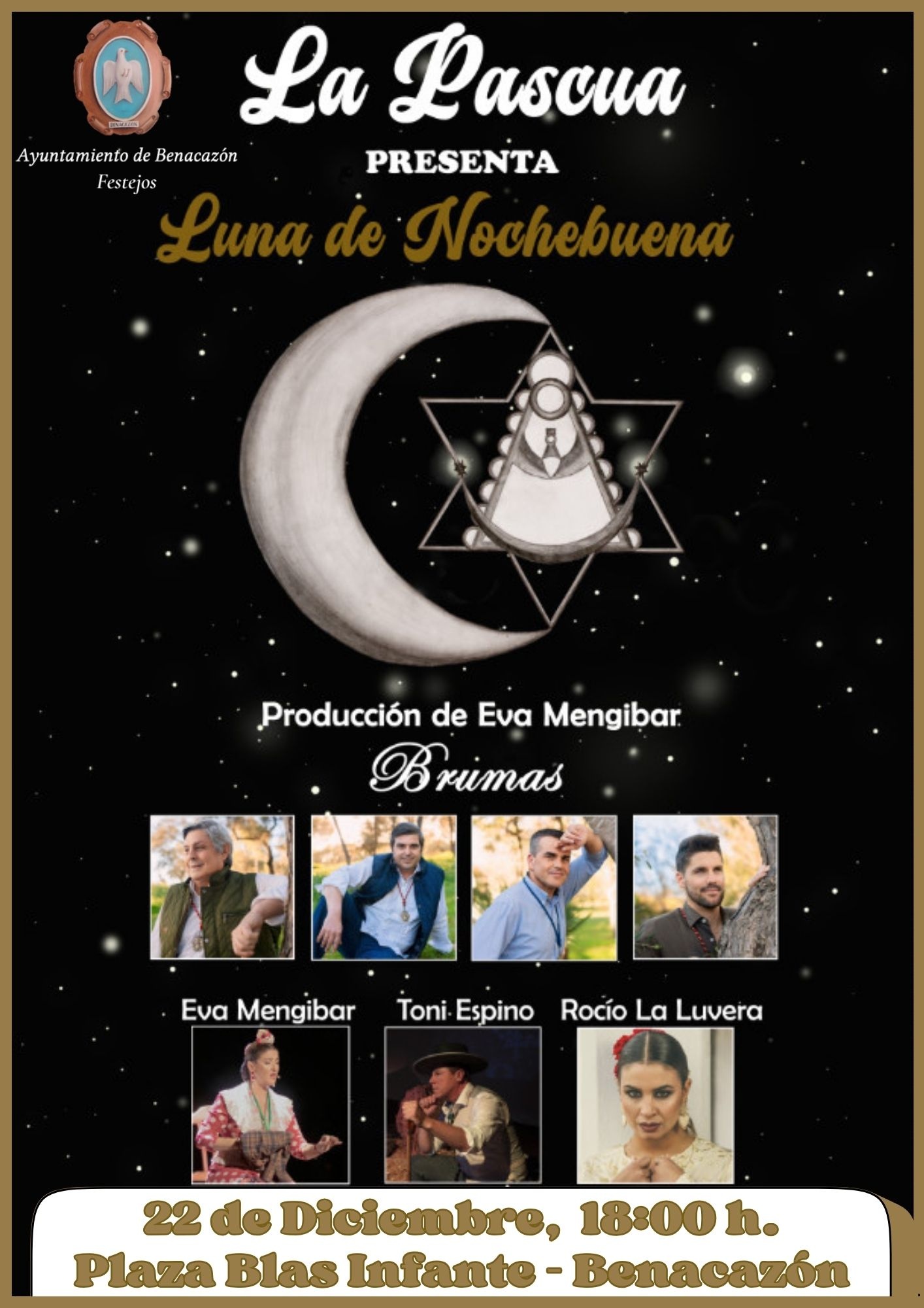 Cartel La Pascua-Brumas. 22dic