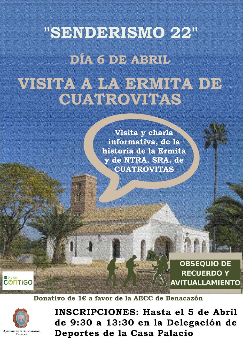 Cartel Senderismo Cuatrovitas 06.04.2022