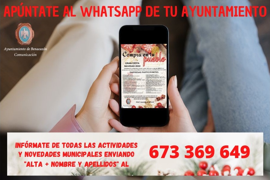 Cartel WhatsApp Ayto 2022