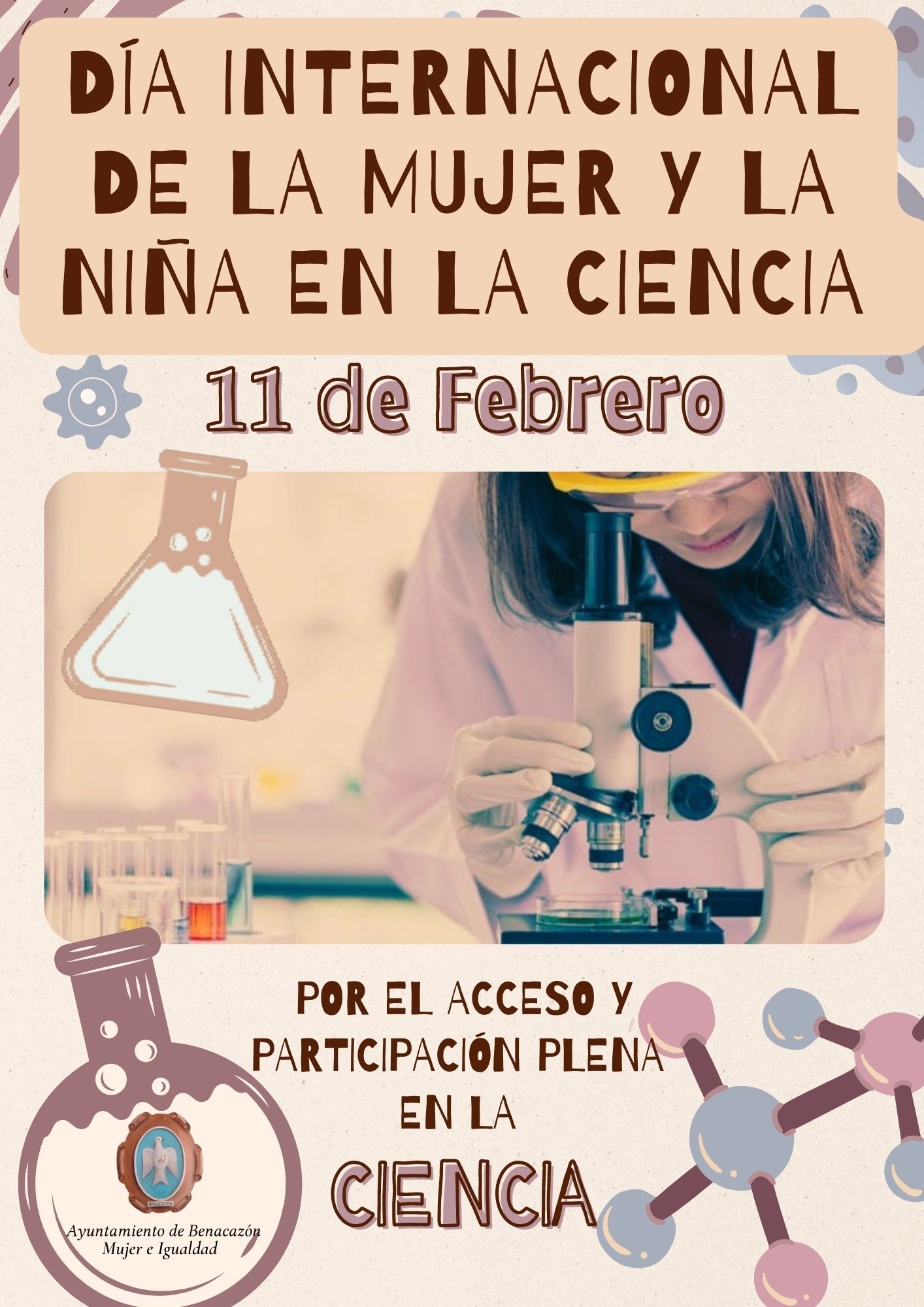 Cartel_Día Internac. Mujer y Nina Ciencia, 11feb2023