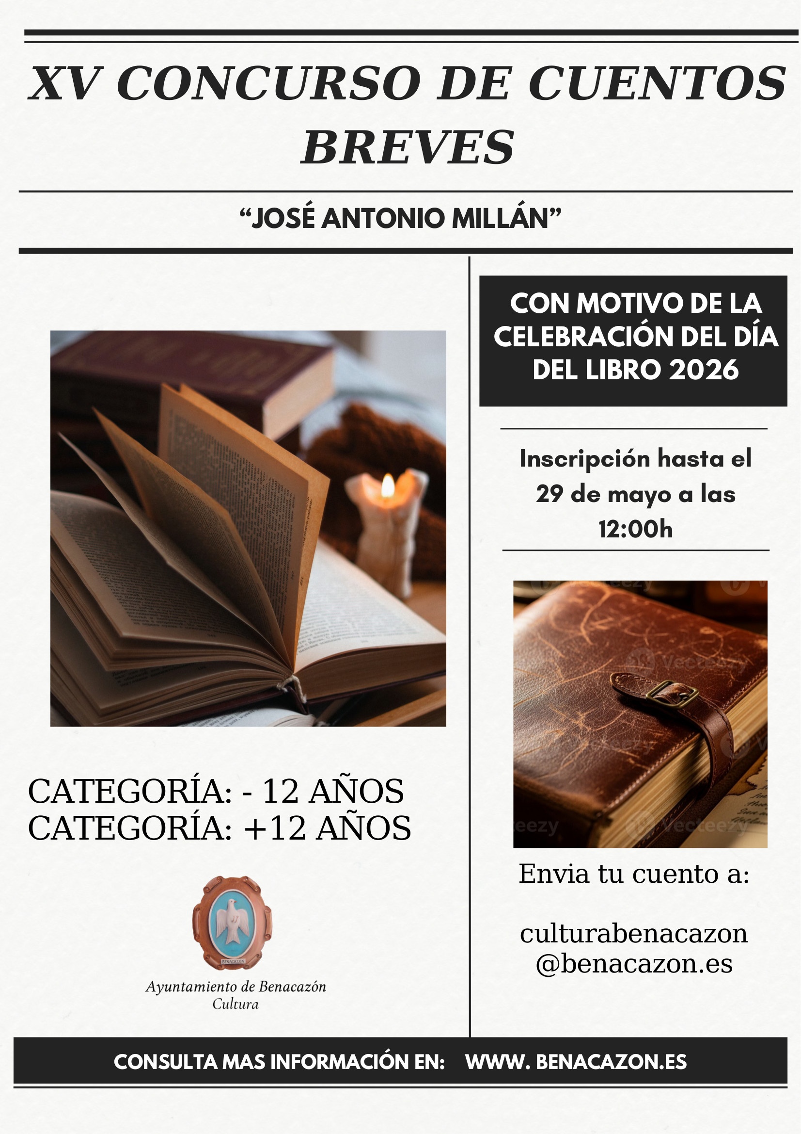 Concurso de Cuentos Breves J.A. Millán 2026