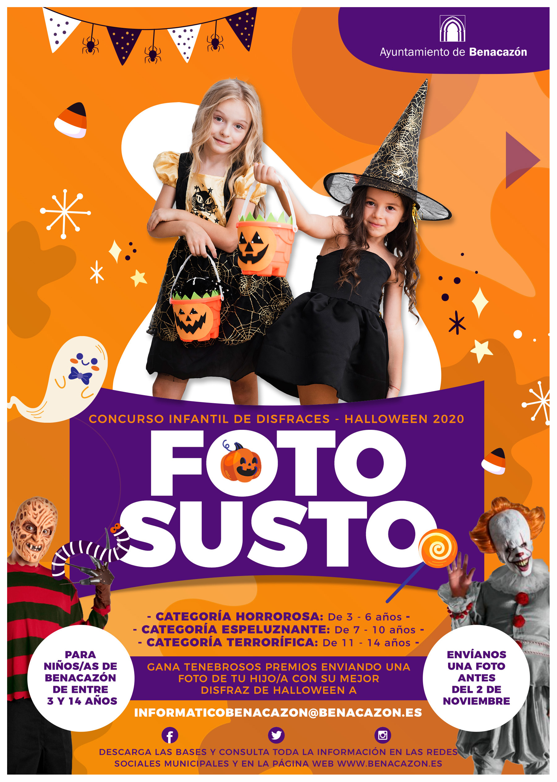 Cultura_Cartel Concurso disfraces Halloween