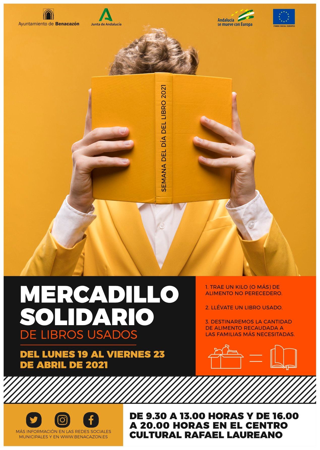 Cultura_Cartel mercadillo libros
