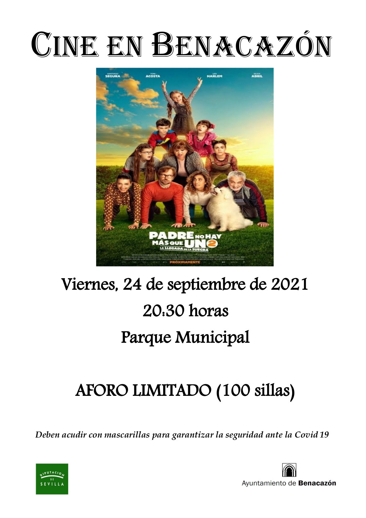 Cultura_Cine viernes24,20.30ParqueMunicipal