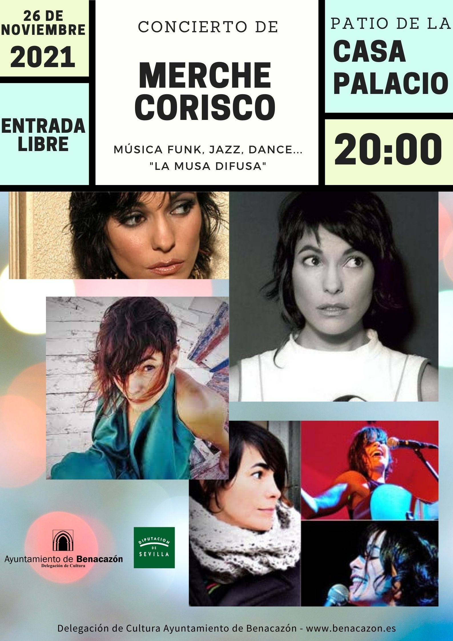 Cultura_Concierto Merche 26.11.2021 CARTEL