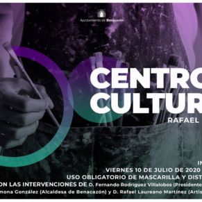 Cultura_Inauguración Centro Cultural Rafael Laureano-cartel